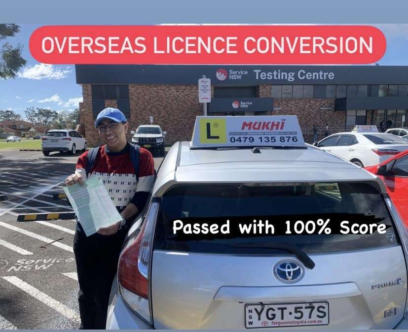 convert overseas license